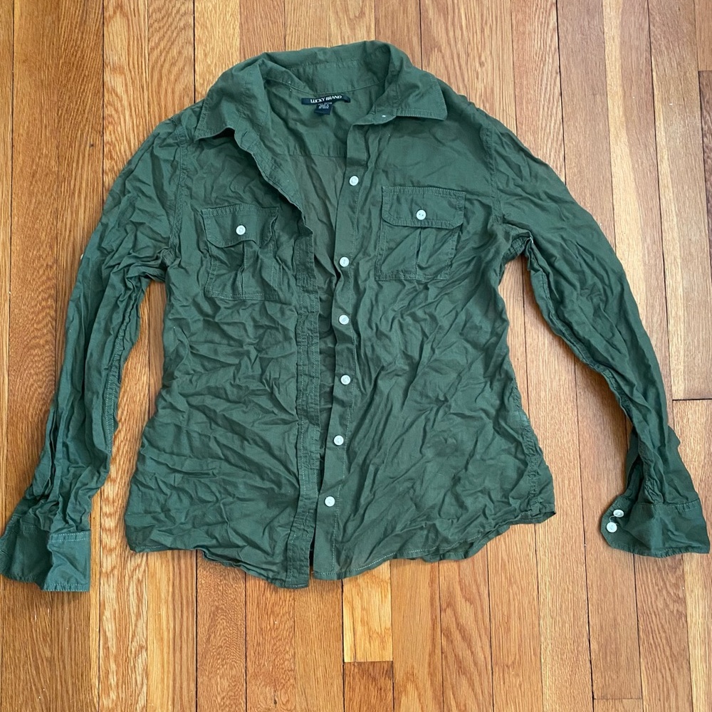 Lucky Brand Button Down Top